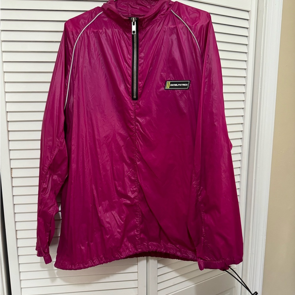 Magellan Outdoors Fuchsia Half-Zip Jacket